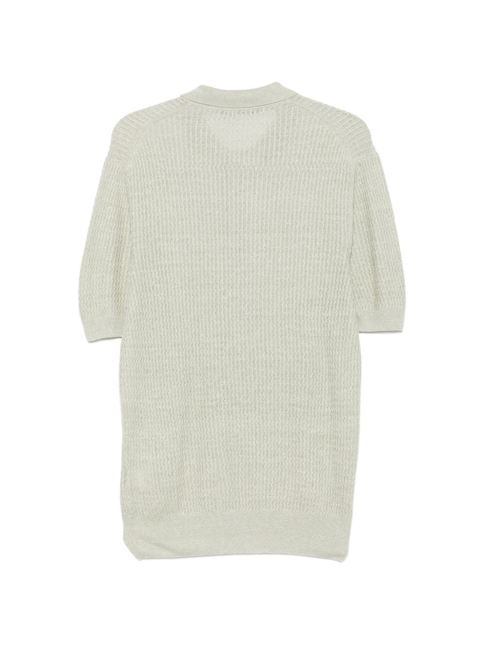 Polo in maglia con lavorazione testurizzata GRADYGSE230223E215 410 TAGLIATORE 