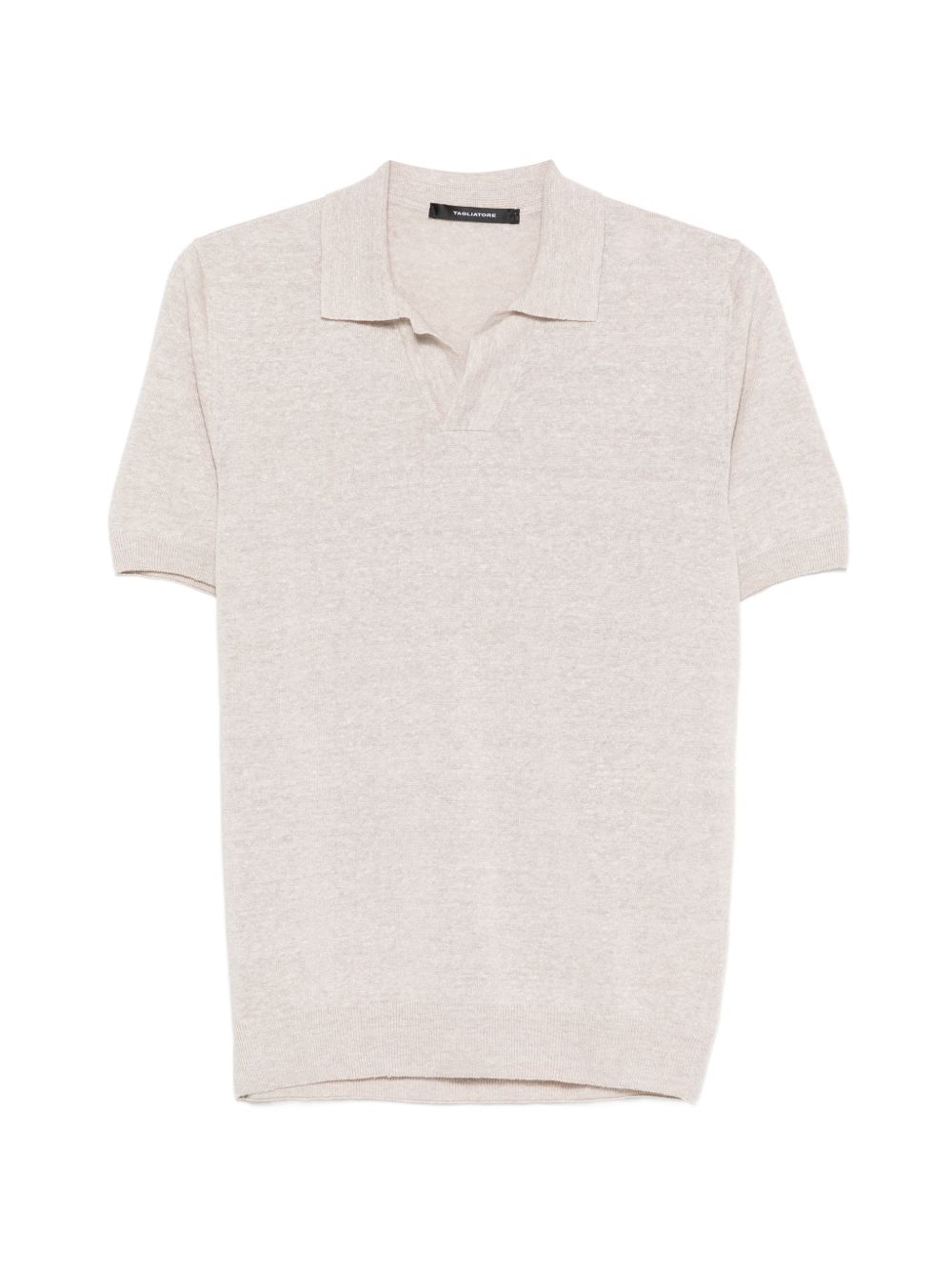 Polo in lino e cotone scollo a V KEITHGSE2602 110 TAGLIATORE 