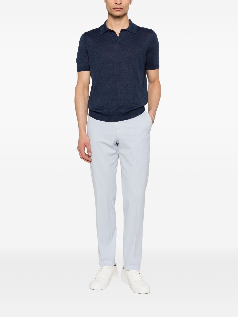 Polo in maglia scollo a V KEITHGSE2602 598 TAGLIATORE 