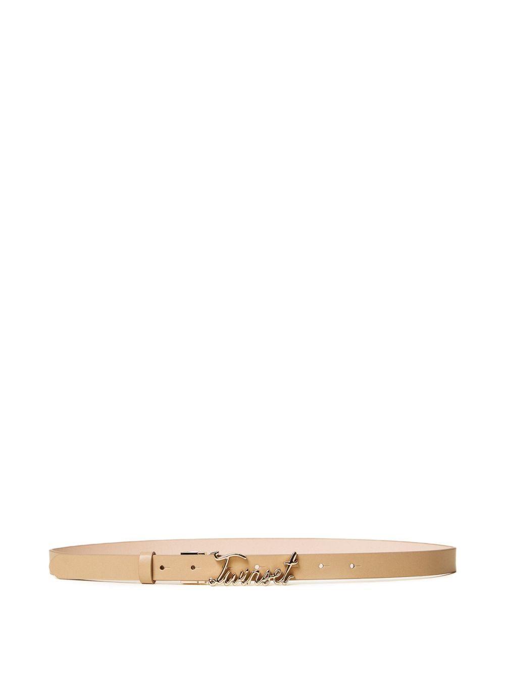 Cintura sottile con scritta dorata 261TA4160 13344 TWINSET 