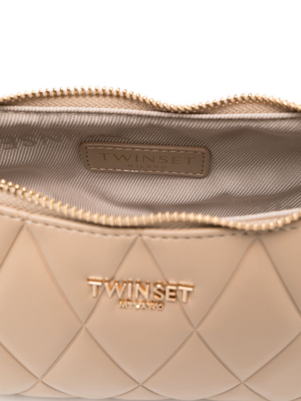 Borsa a spalla trapuntata con catena 261TB7284 13161 TWINSET 