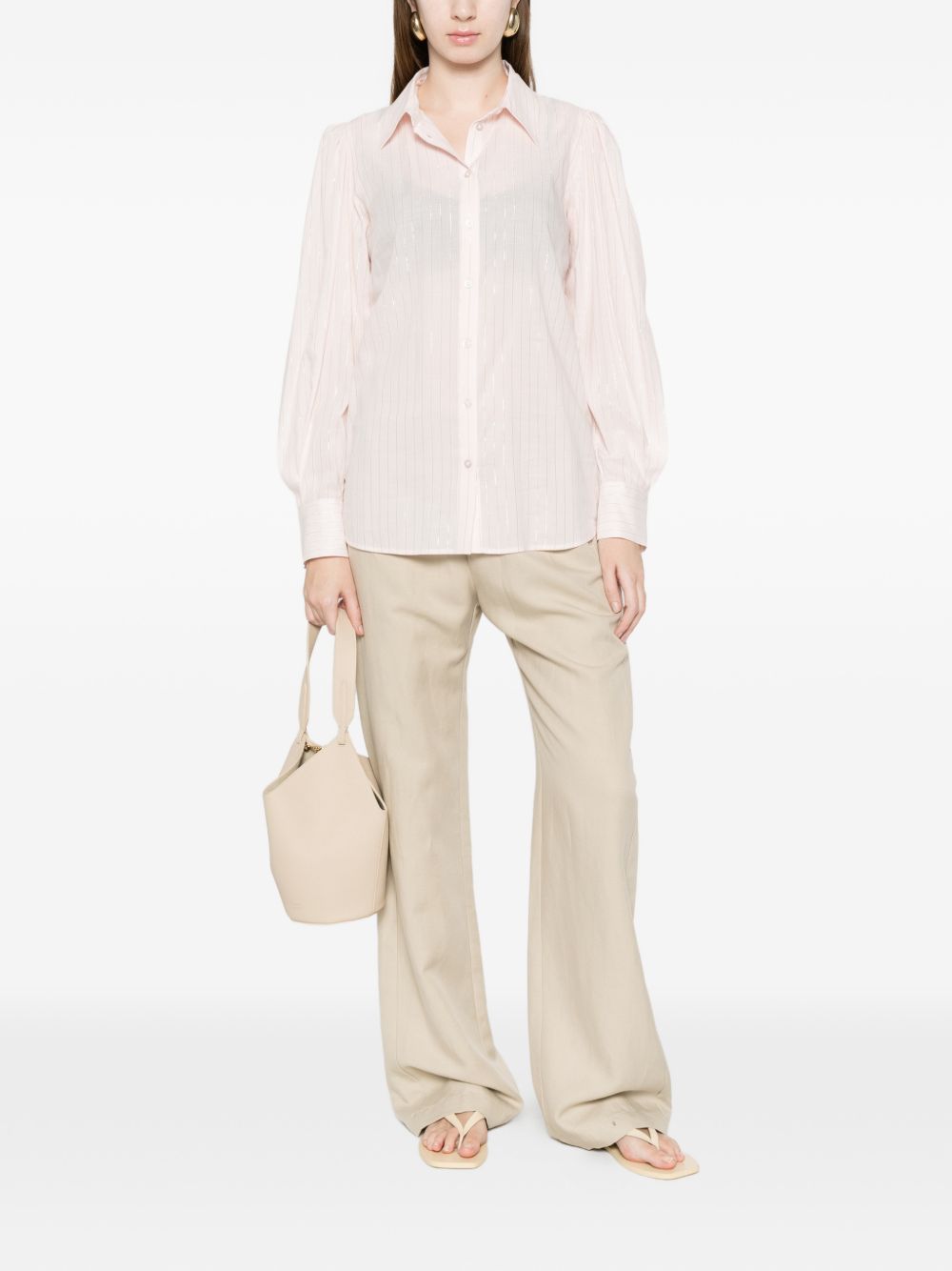 Camicia con colletto classico 261TE2081 13282 TWINSET 