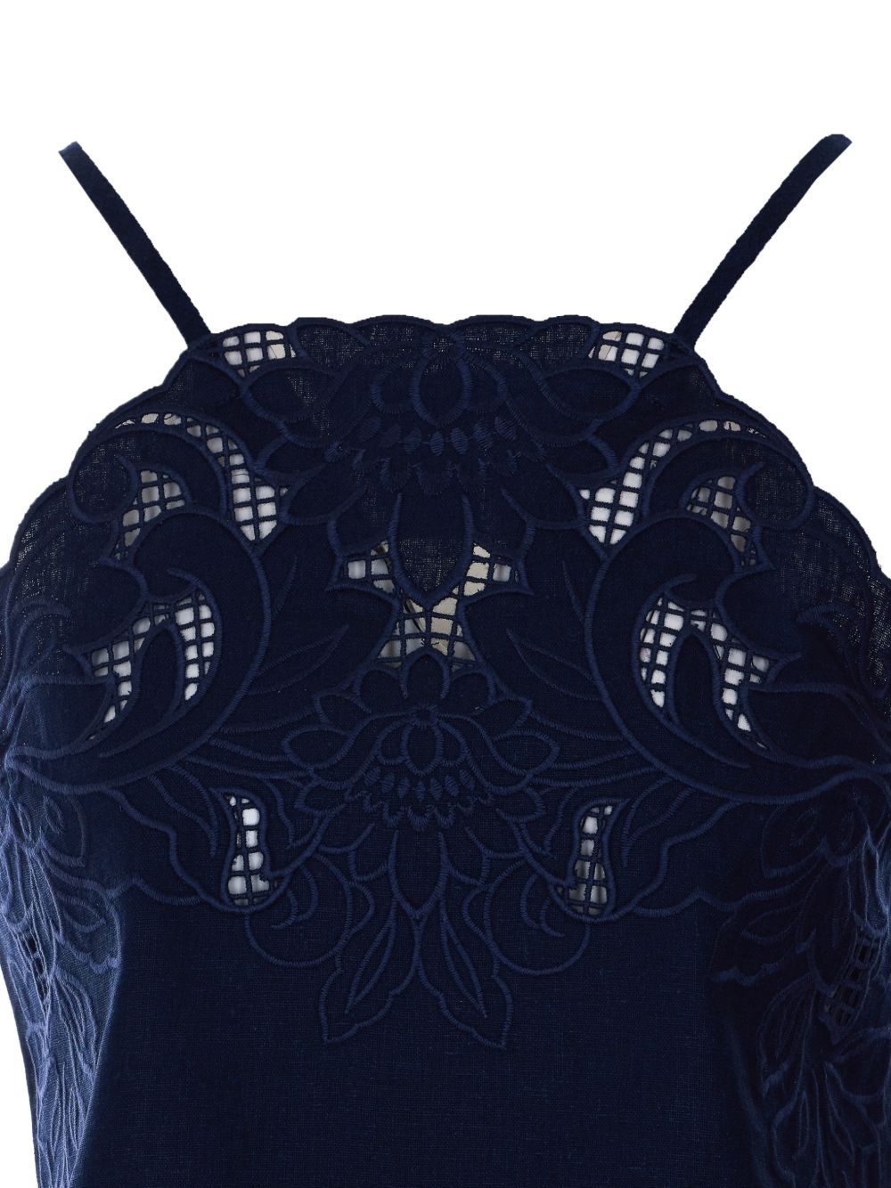 Top con pizzo e ricami floreali 261TP2311 13172 TWINSET 