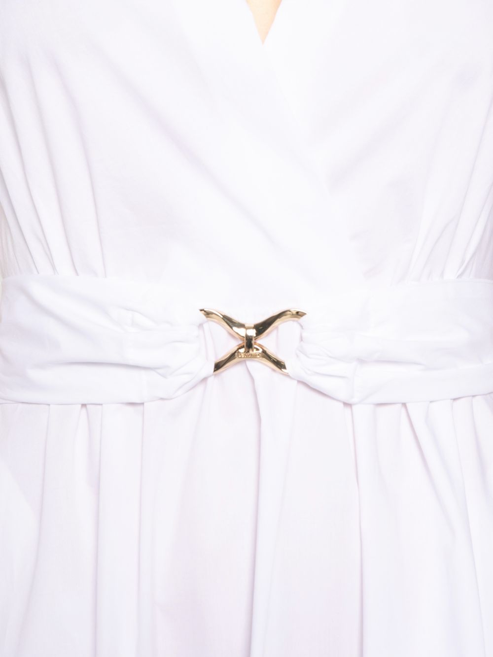 Abito scollo a V con cintura 261TT2161 00001 TWINSET 