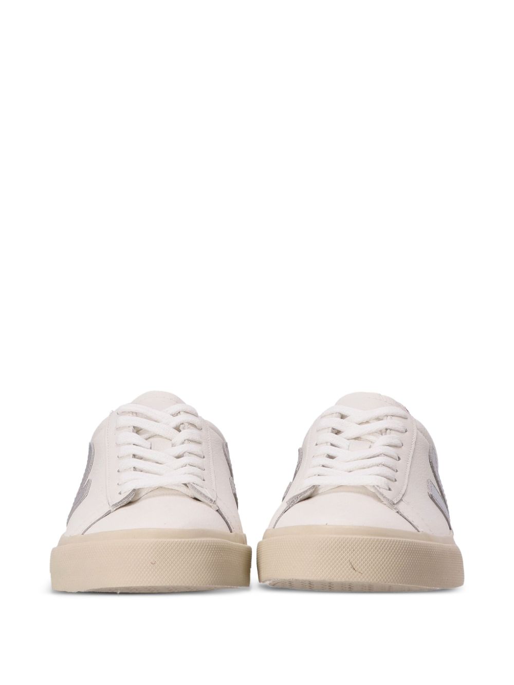 Sneakers con logo a contrasto CP0520788 WHITESILVERULTRAVIOLET VEJA 