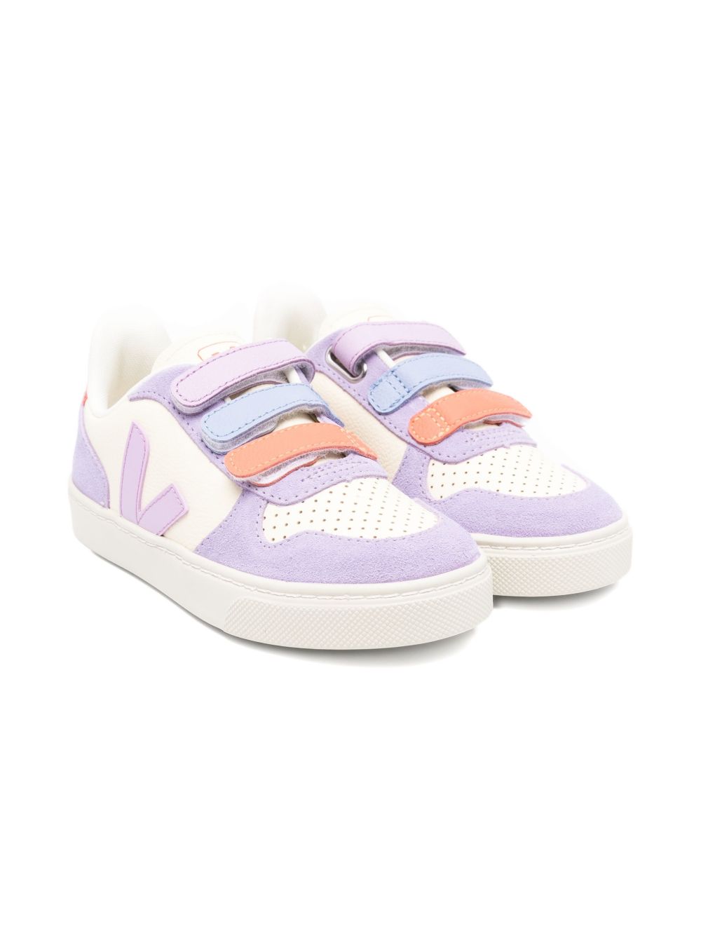 Sneakers con chiusure multiple a strappo CV0520614 MULTORCHID VEJA KIDS 