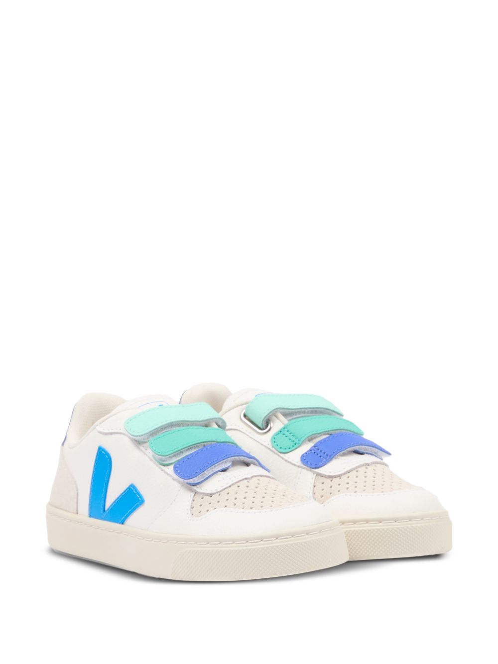 Sneakers con chiusure a strappo CV0521503 WHITE VEJA KIDS 