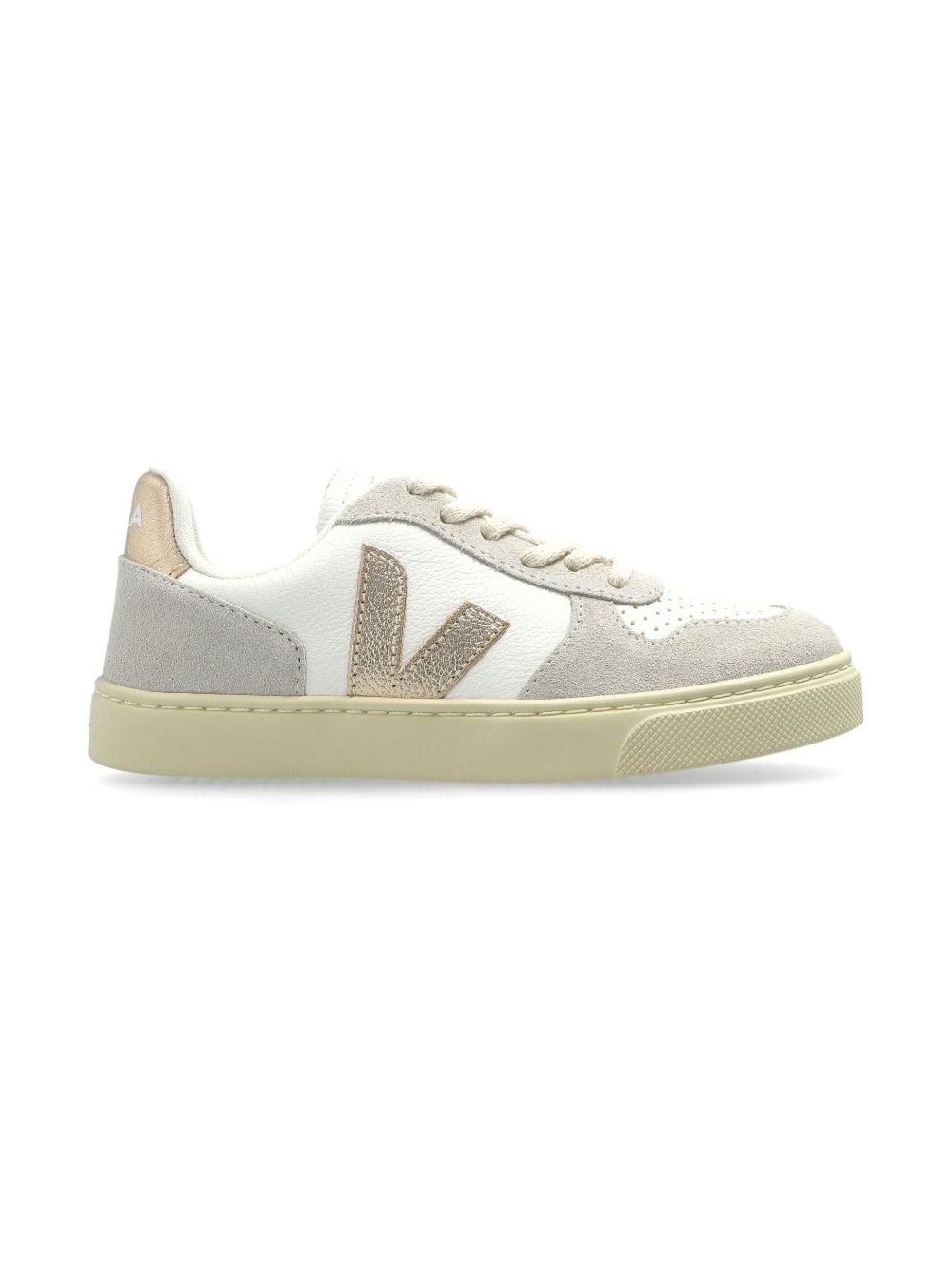 Sneakers con logo laterale e suola platform CX0520620 WHIPLATNATURAL VEJA KIDS 