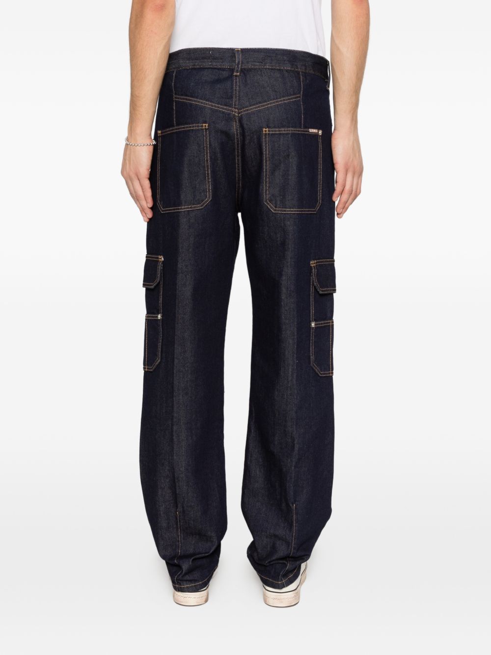 Jeans cargo dritti in cotone XJ3228 DENIM YES LONDON 