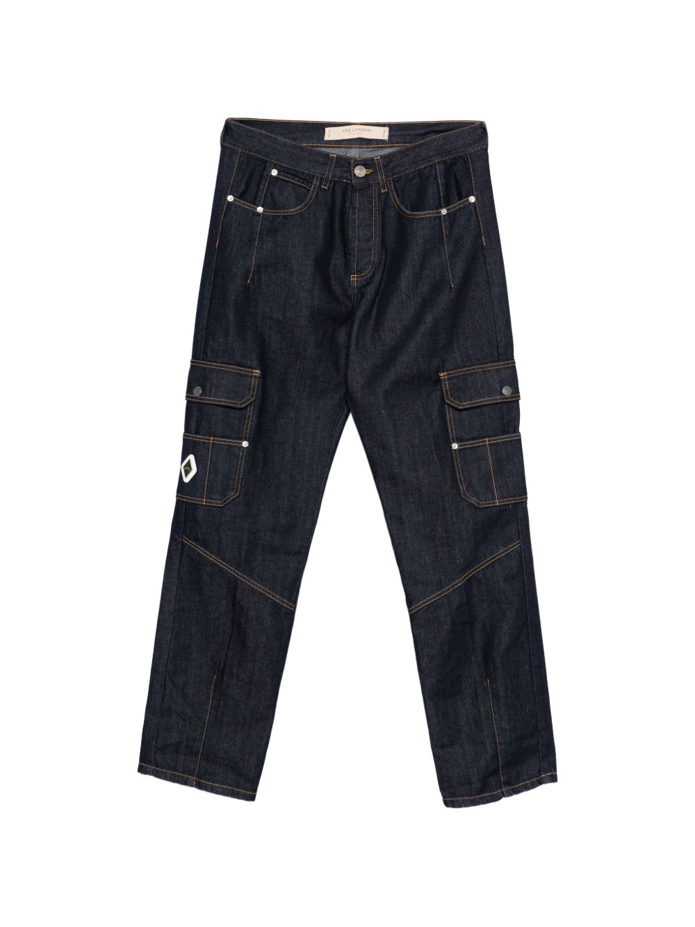 Jeans cargo dritti in cotone XJ3228 DENIM YES LONDON 