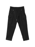 Pantaloni cargo in cotone con coulisse