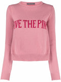 1176 Maglia Rosa G/c Scrt Fucsia Lana
