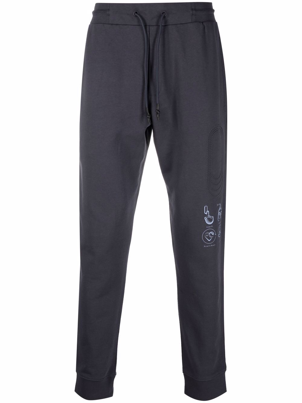 Pantatuta grigio logo laterale 661236RRT01 1031 MCQ 