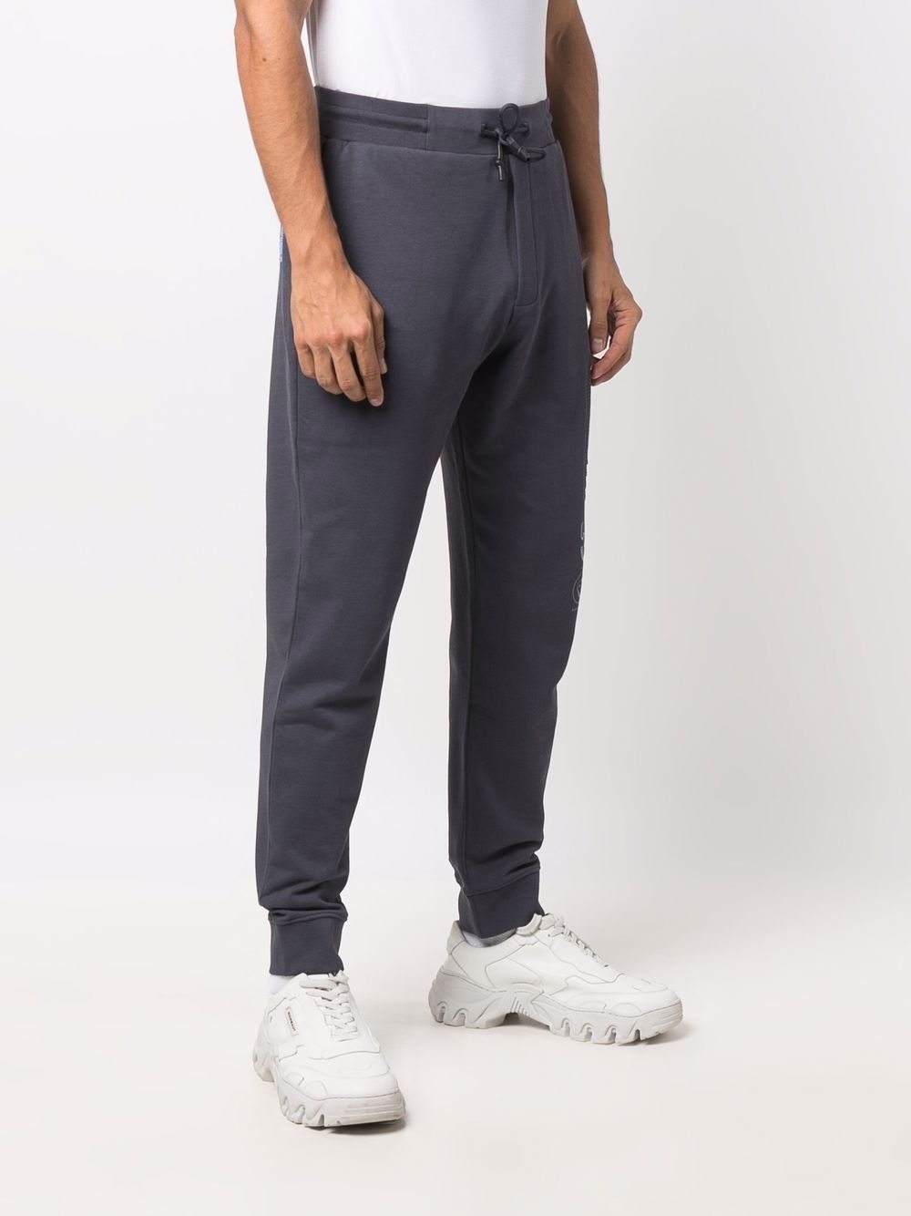 Pantatuta grigio logo laterale 661236RRT01 1031 MCQ 