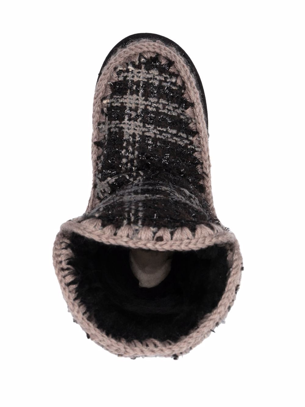 Stivale Eskimo 24 inserti lurex nero MU.FW101049K TALWHB MOU 
