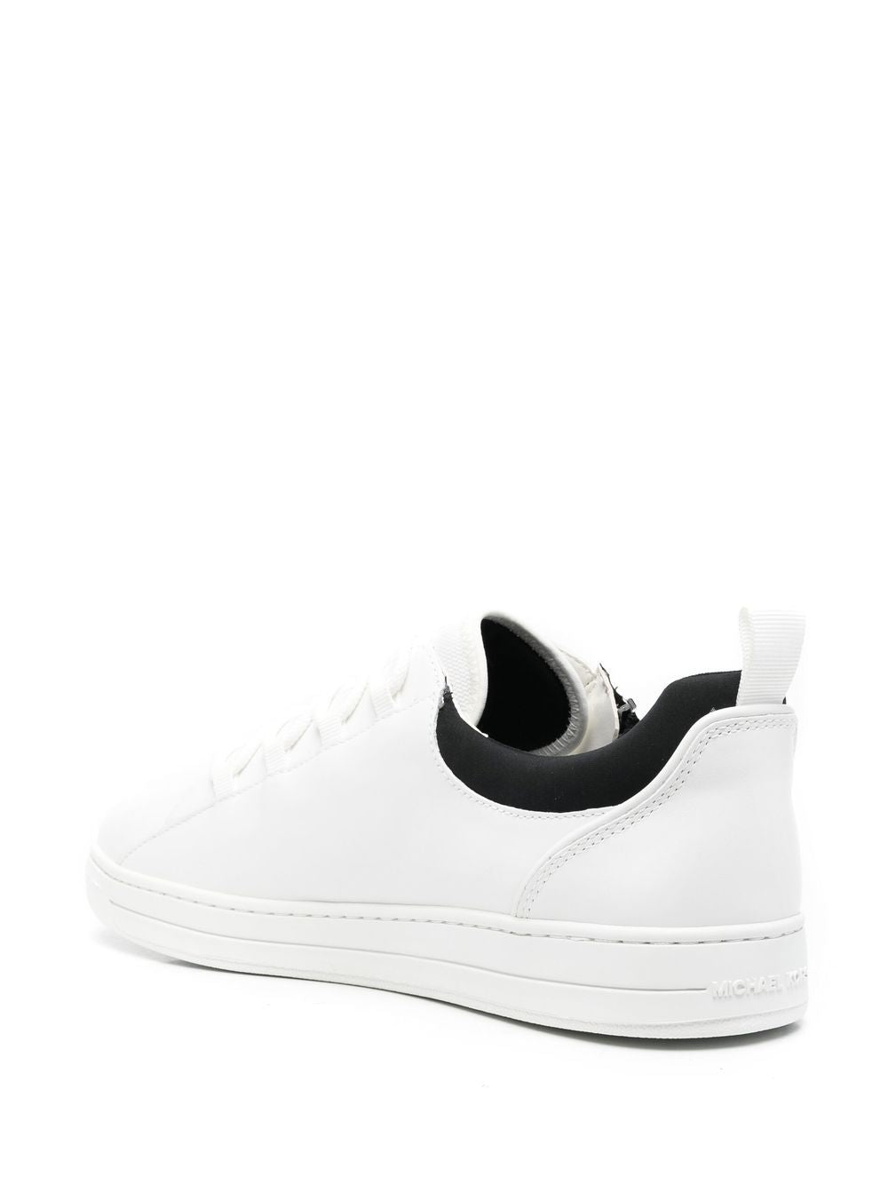Sneakers bianca con banda logata zip 42T2KEFS5L BIANCO MICHAEL KORS 