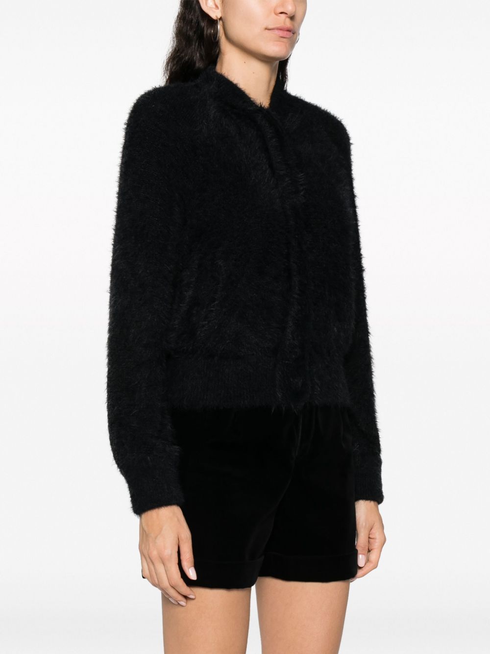 Maglia Donna Nero Poliammide A09335106 0555 ALBERTA FERRETTI 
