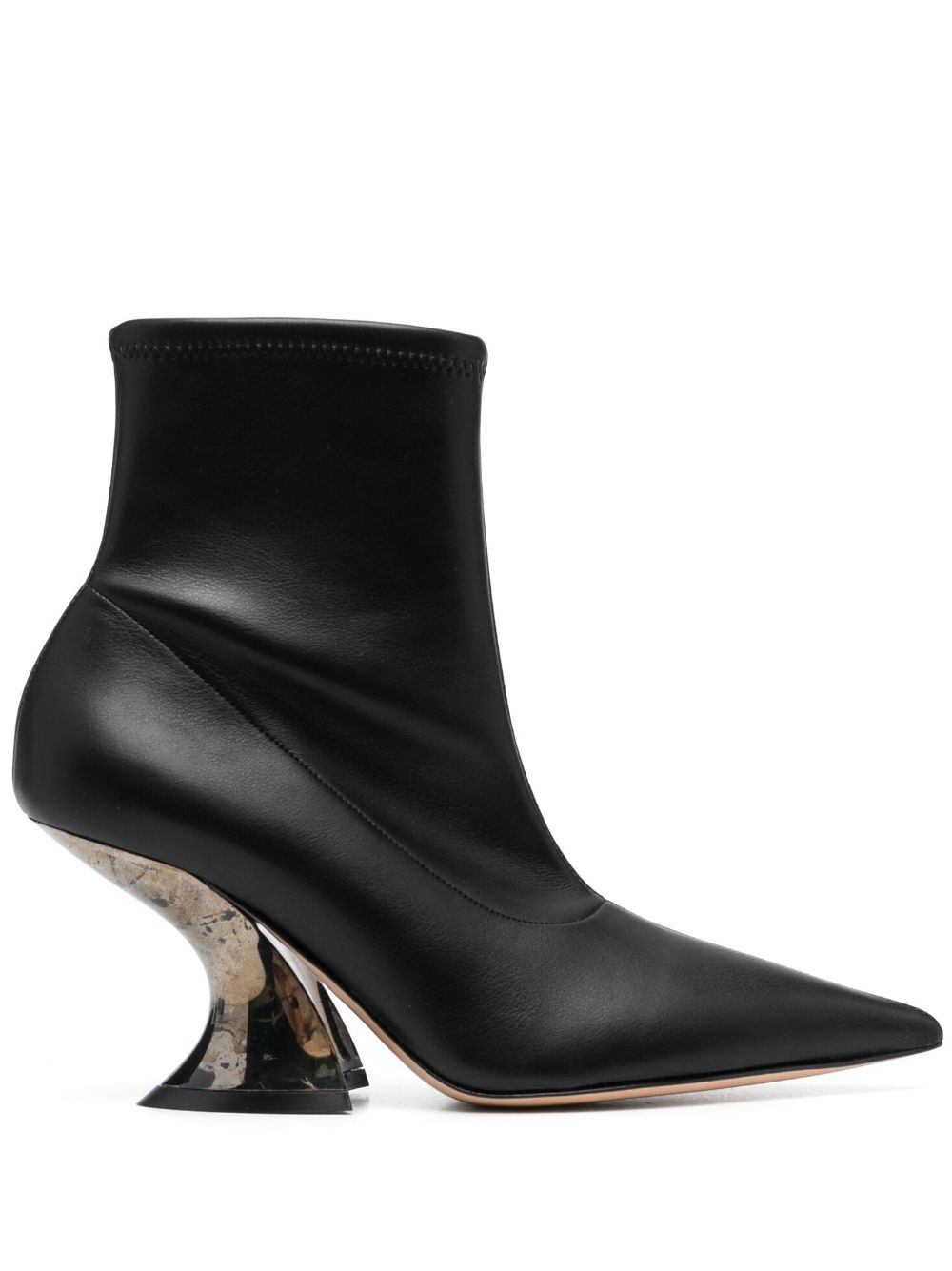 Stivaletto Elodie nero 1R395W080MC2162 9000 CASADEI 
