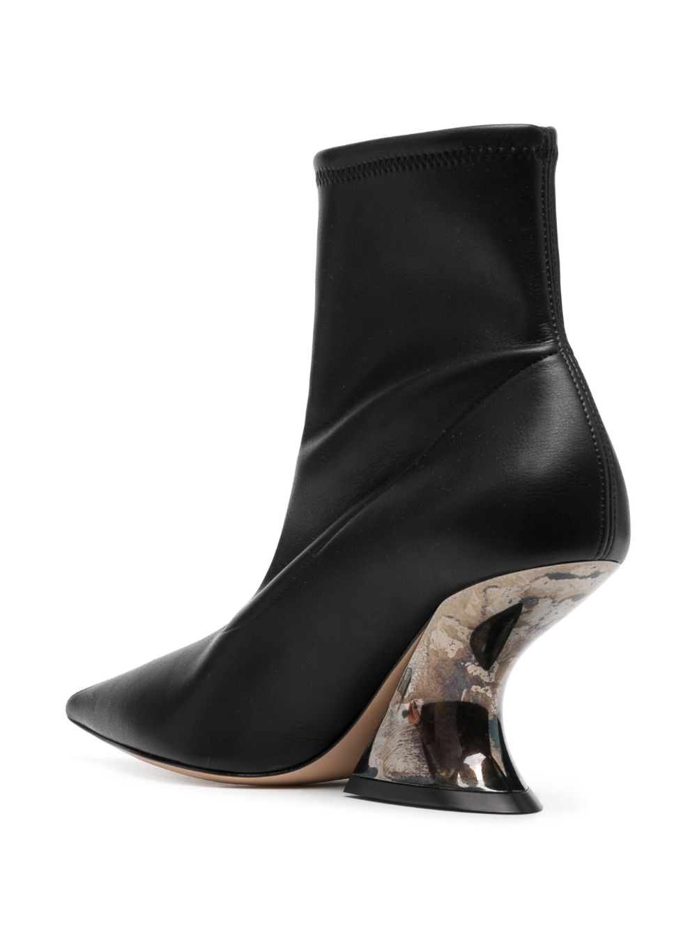 Stivaletto Elodie nero 1R395W080MC2162 9000 CASADEI 