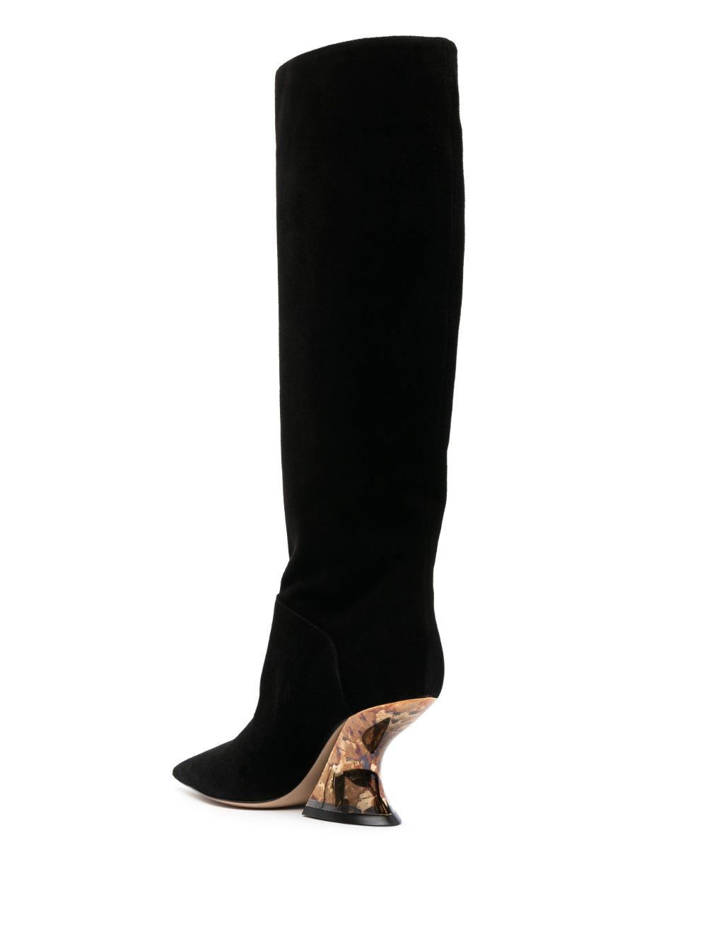 Stivale  alto Elodie nero 1S283W080MC2160 9000 CASADEI 