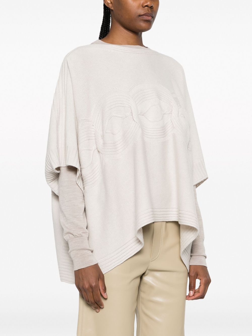 Capospalla Donna Beige in lana 57232 10 D.EXTERIOR 