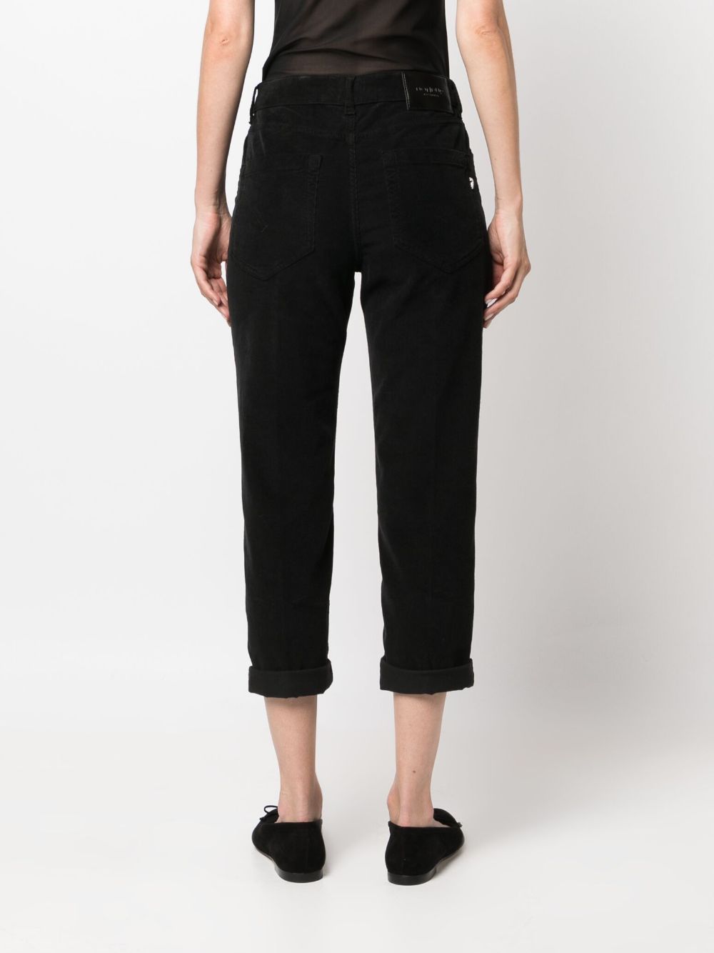 Pantaloni Koons Loose donna in velluto DP268BVS0030YTRTDD 999 DONDUP 