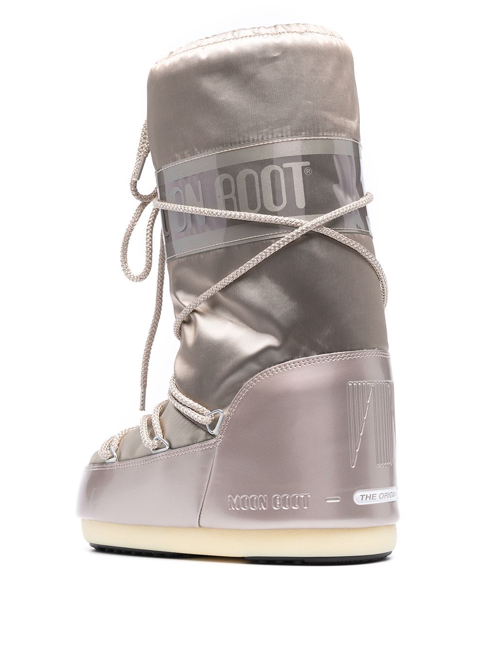 Stivale platino Icon Glance raso 14016800 001 MOON BOOT KIDS 