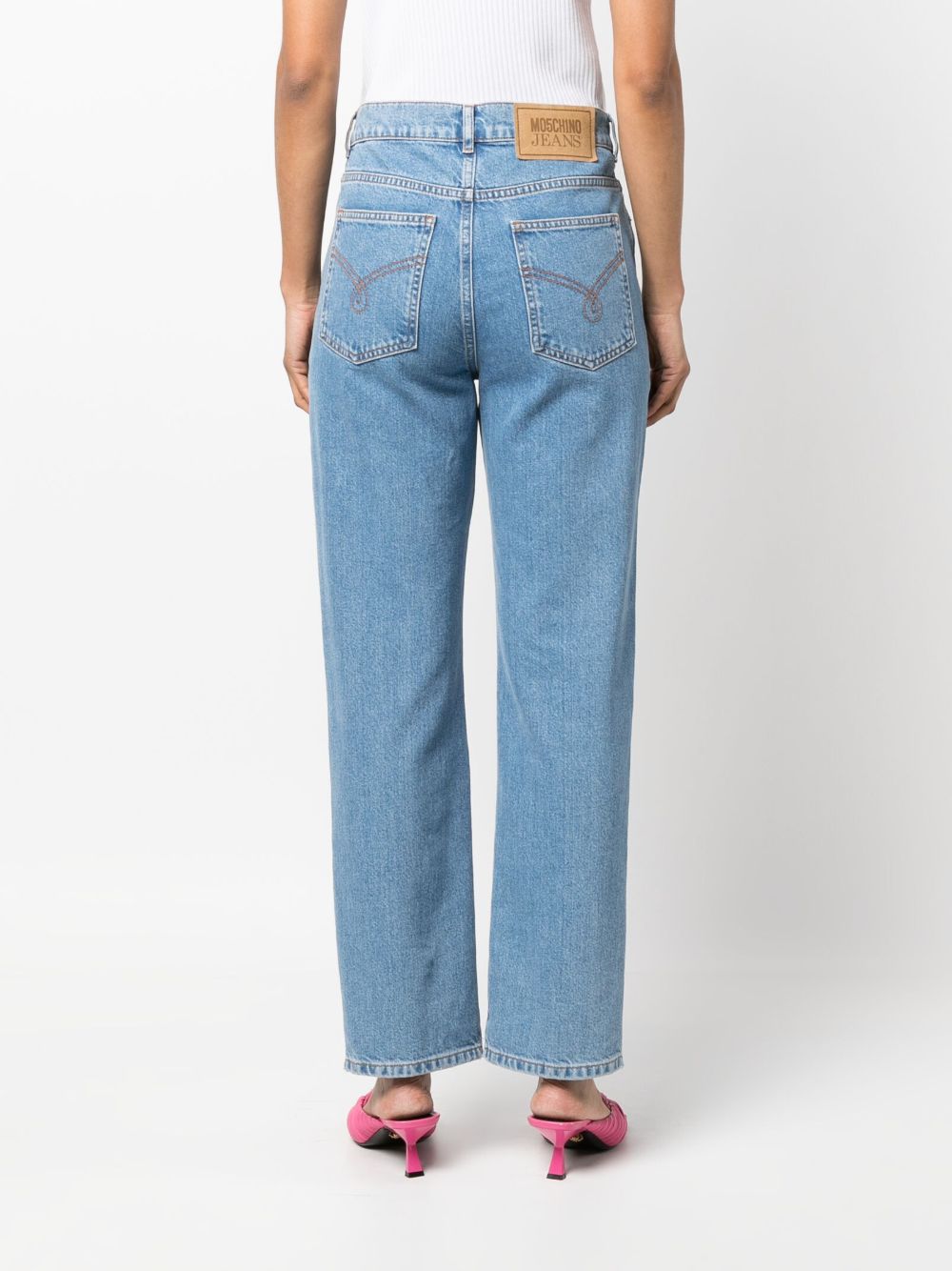 Jeans Donna Denim Cotone A03298236 1295 MOSCHINO JEANS 