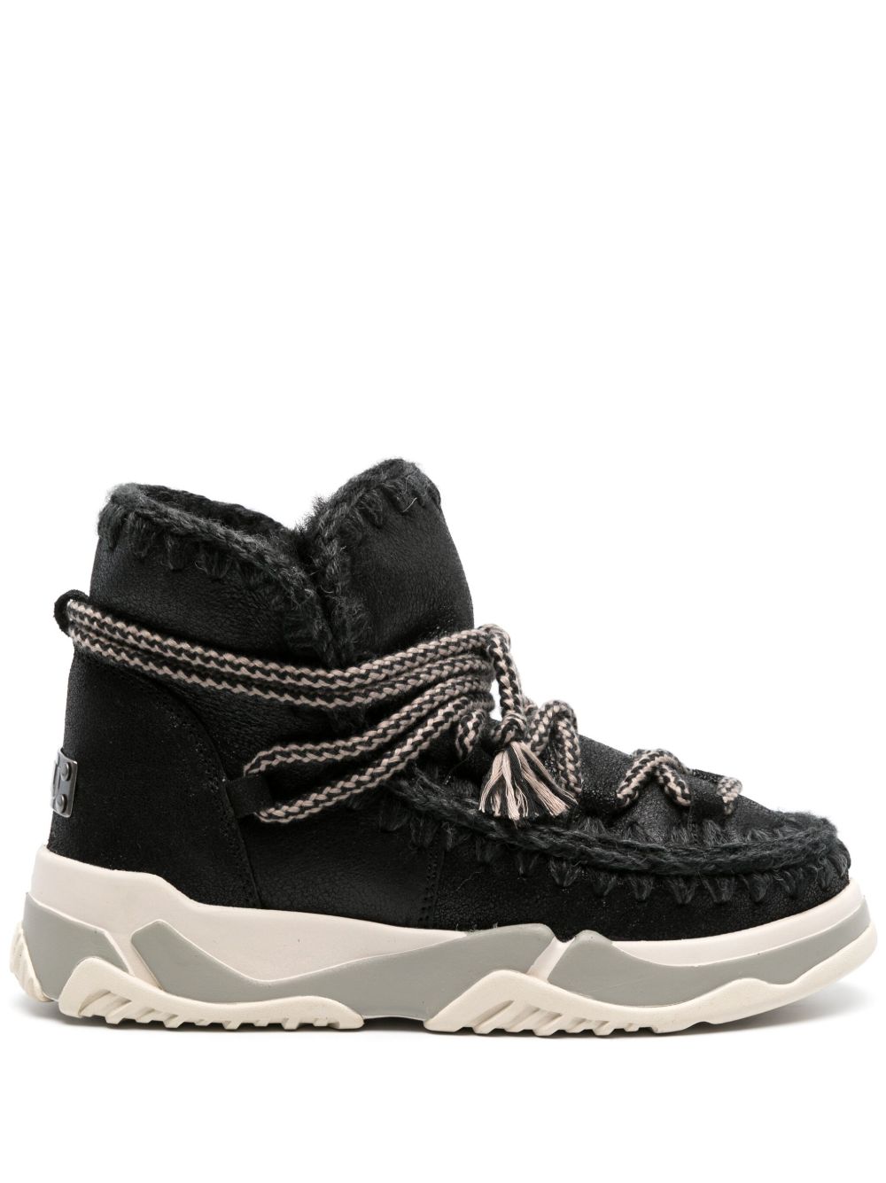 Scarpa eskimo lacci scoubidoo nera MUFW201024B CBKG MOU 