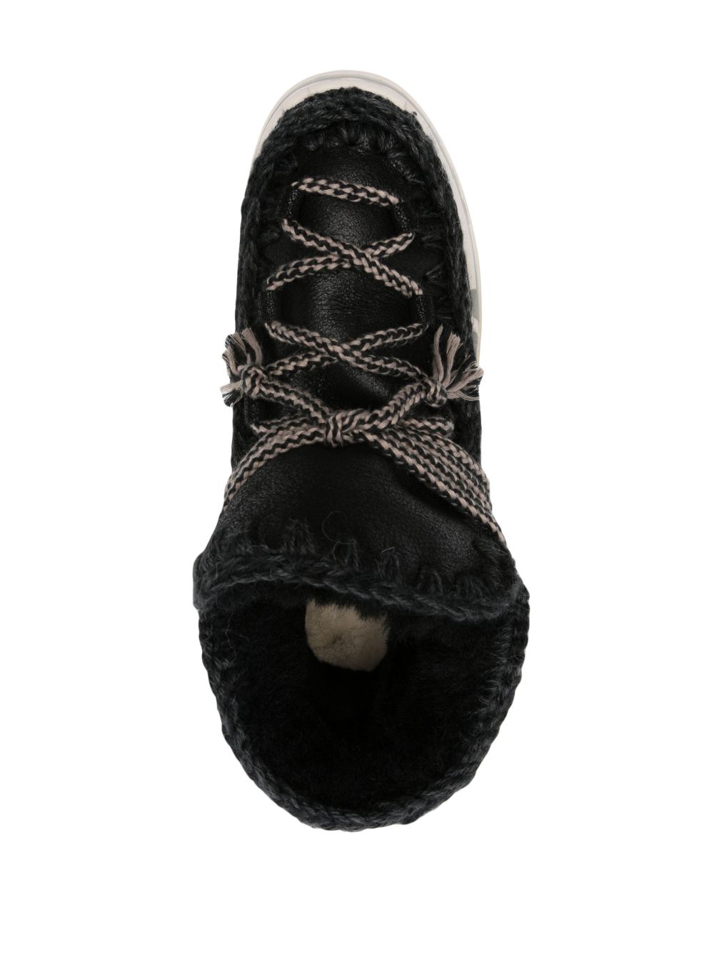Scarpa eskimo lacci scoubidoo nera MUFW201024B CBKG MOU 