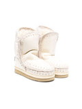 Stivali eskimo 24  bianco gesso