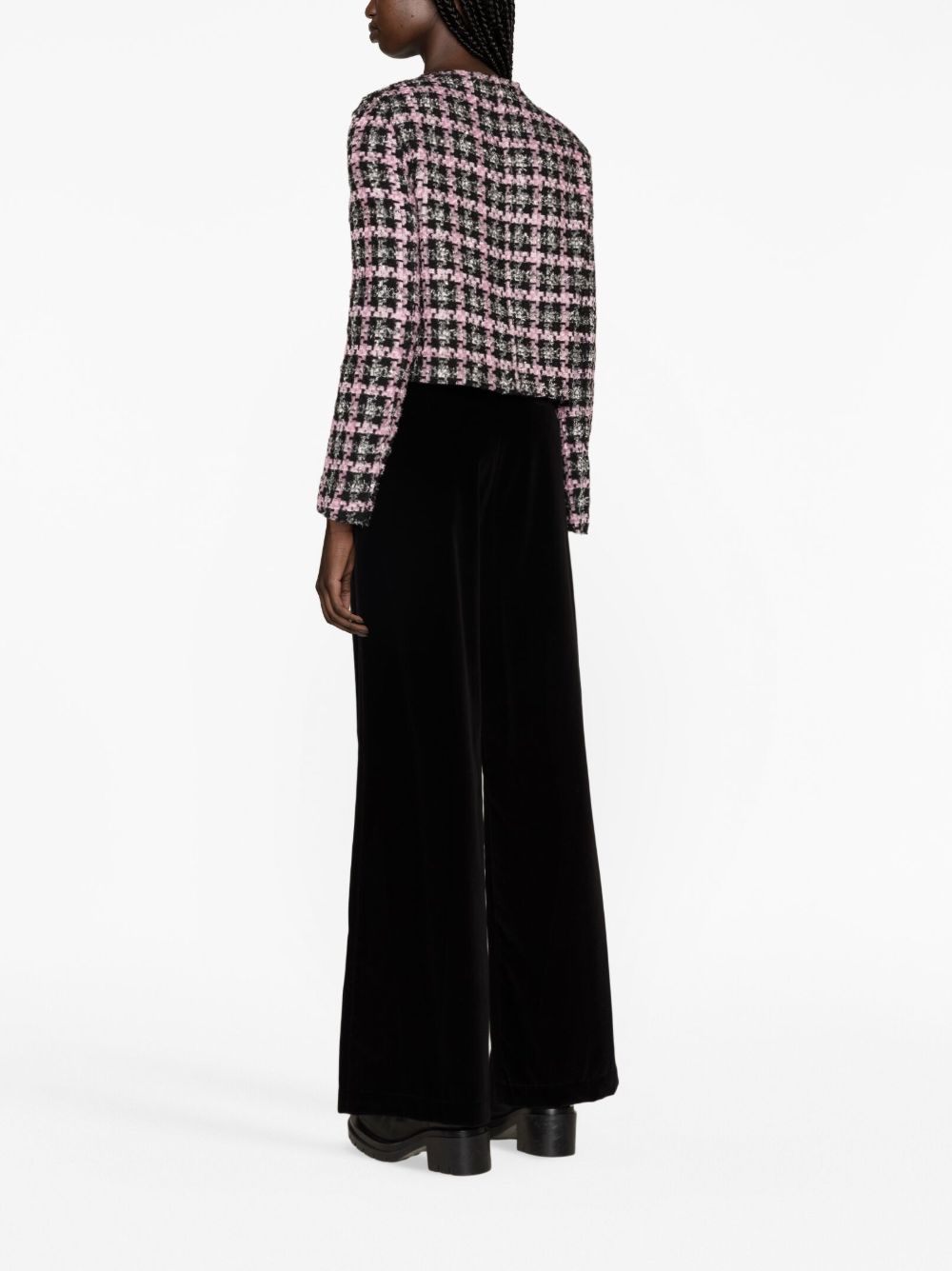 Pantaloni svasati donna a vita alta 3542MDP16237801 99 MSGM 