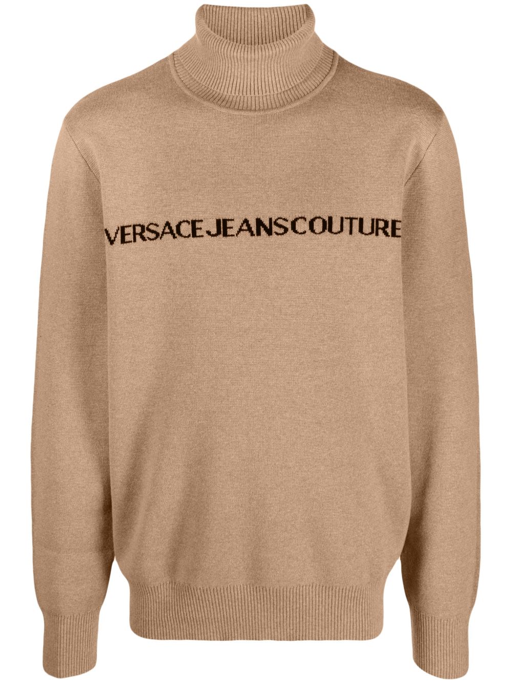 Maglione Uomo Cammello Cotone 75GAFM07CM06H QF5 VERSACE JEANS 