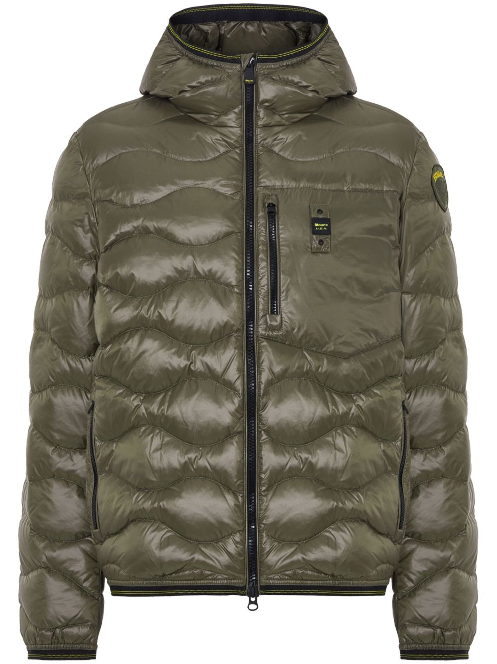 Giubbino Wave verde pigna 24WBLUC03030006355 683 BLAUER 