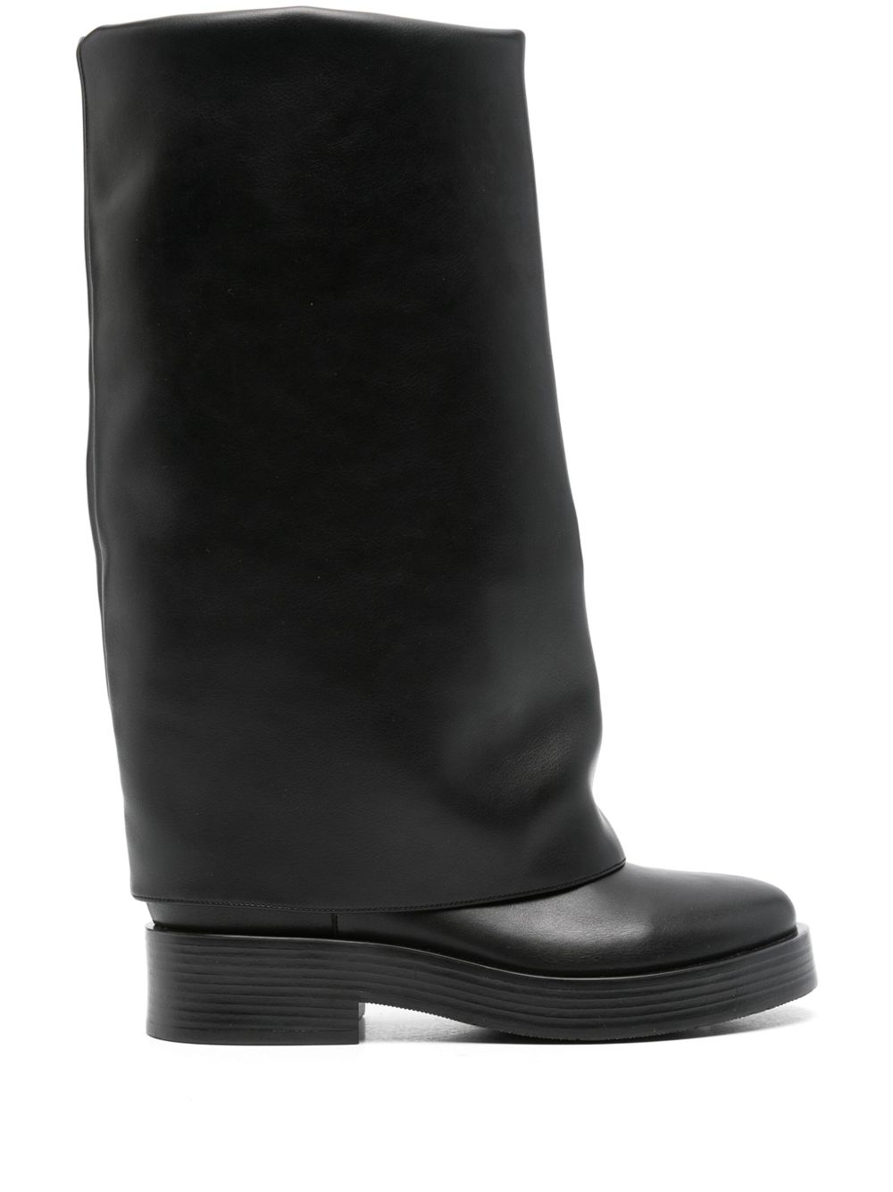 Stivale con risvolto nero 1S357Y0301LAABR 9000 CASADEI 