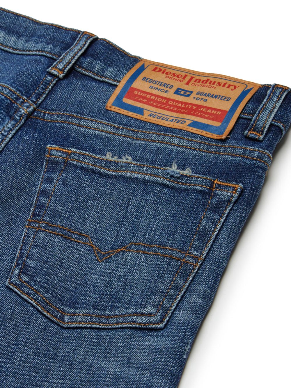 Jeans mini strappi effetto schiarito J01923KXBMK K01 DIESEL KIDS 