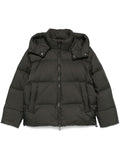 Giubbino verde militare logo all-over