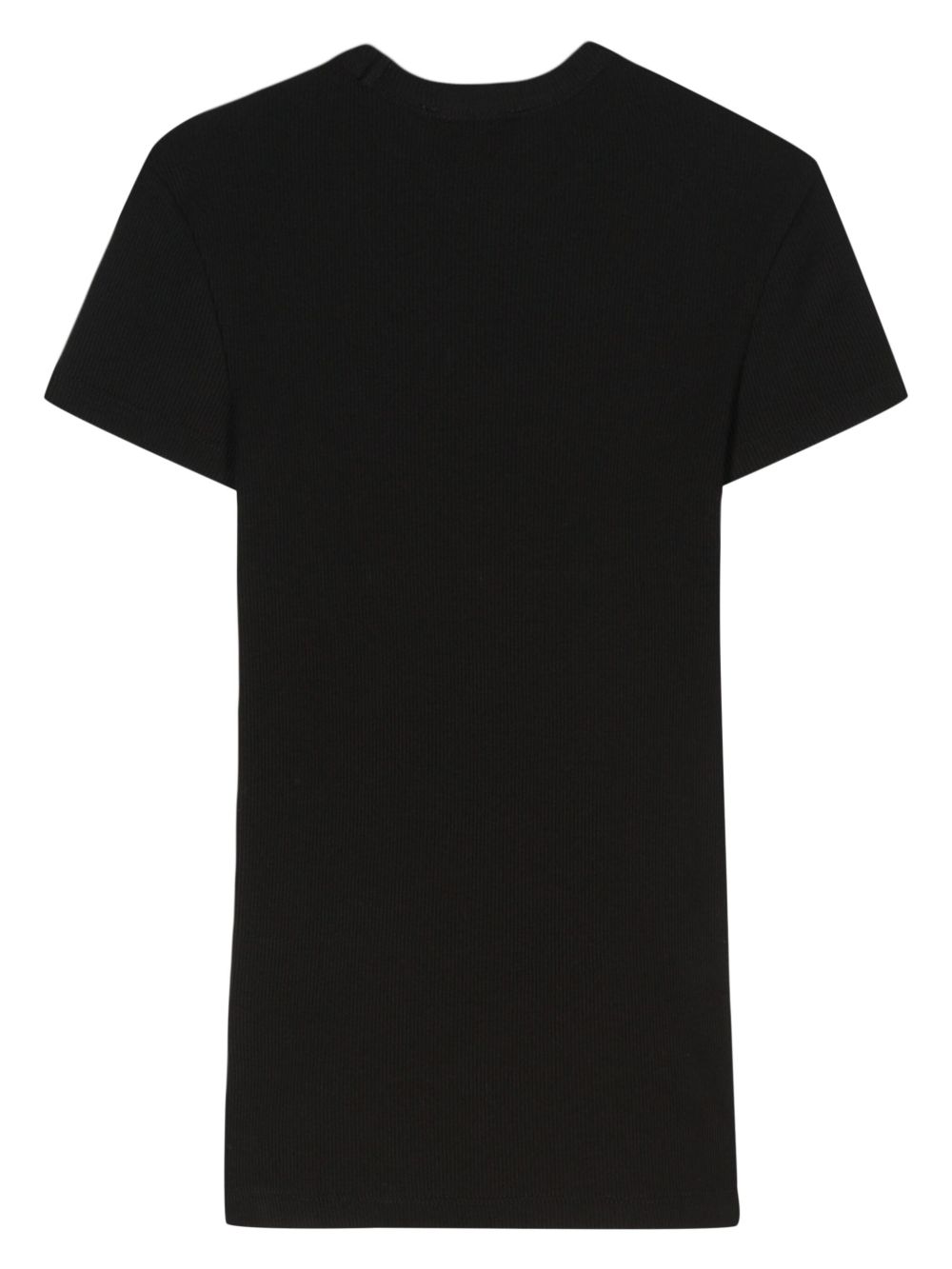 T-shirt nera mini logo ricamo TF5538 031 LACOSTE 