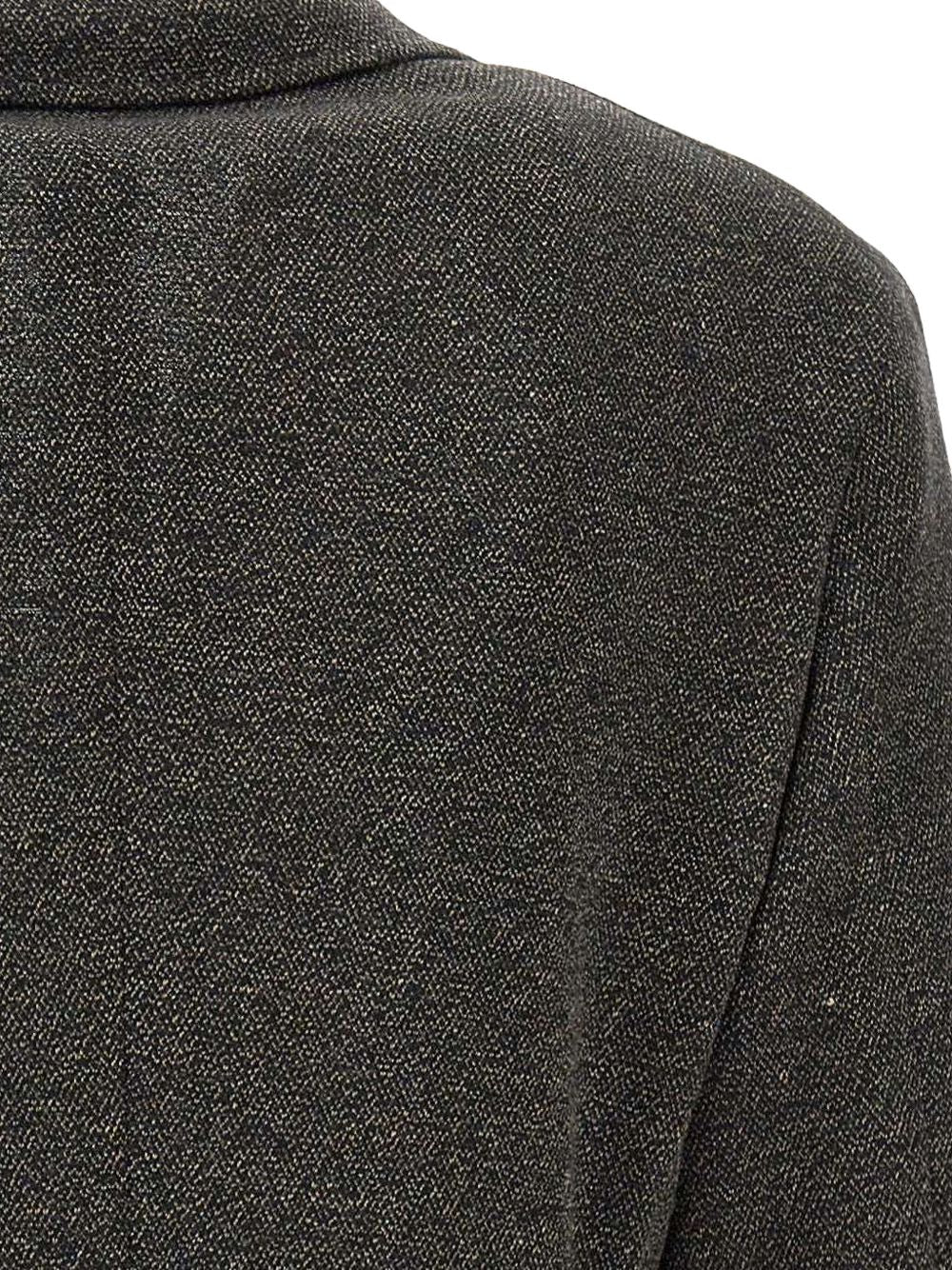 Blazer Marrone in Misto Lana con Tasche 3732G2728M243696 30 MANUEL RITZ 