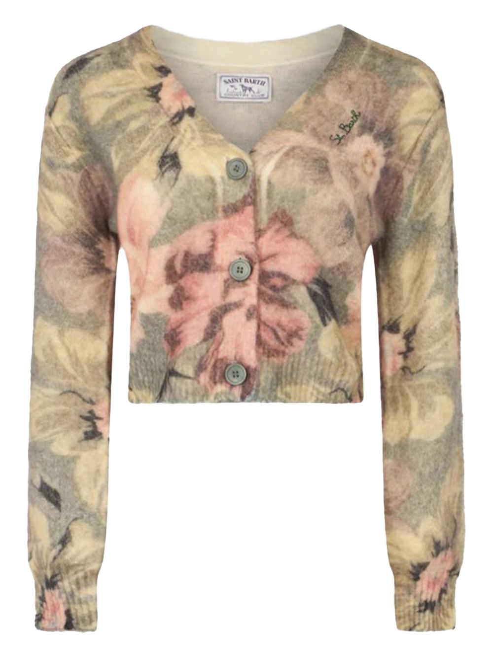 Cardigan Lyza  fantasia floreale LYZ0007 00139G MC2 SAINT BARTH 