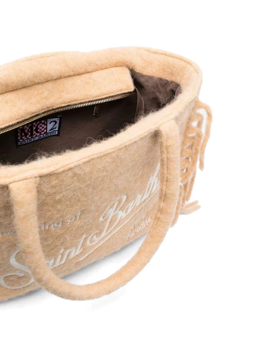 Borsa vanity blanket beige VANI011 00598C MC2 SAINT BARTH 