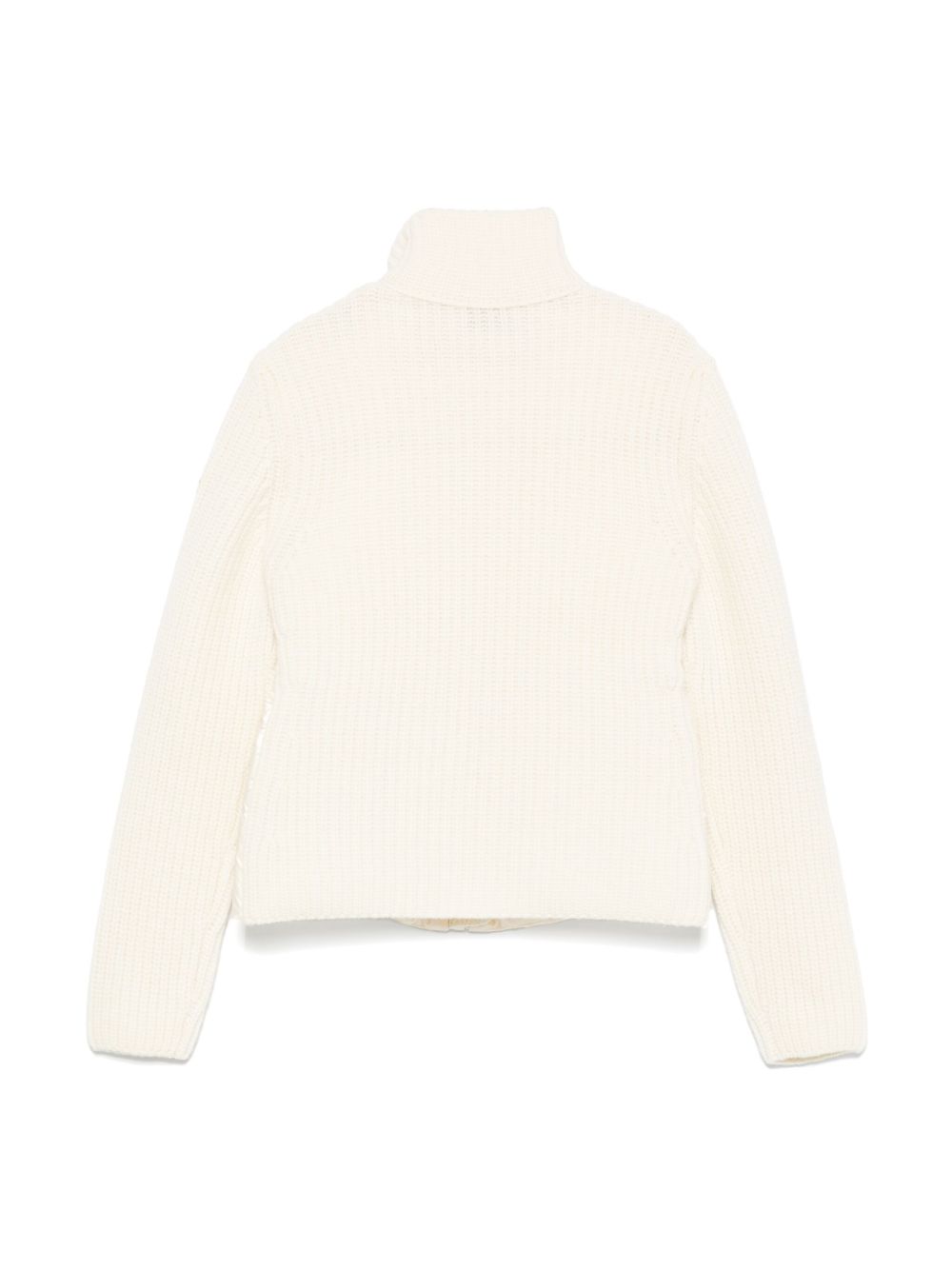 Cardigan imbottito panna 9549B00011M1241 034 MONCLER KIDS 