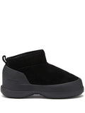 STIVALE LUNA LOW NERO IN PELLE SCAMOSCIATA