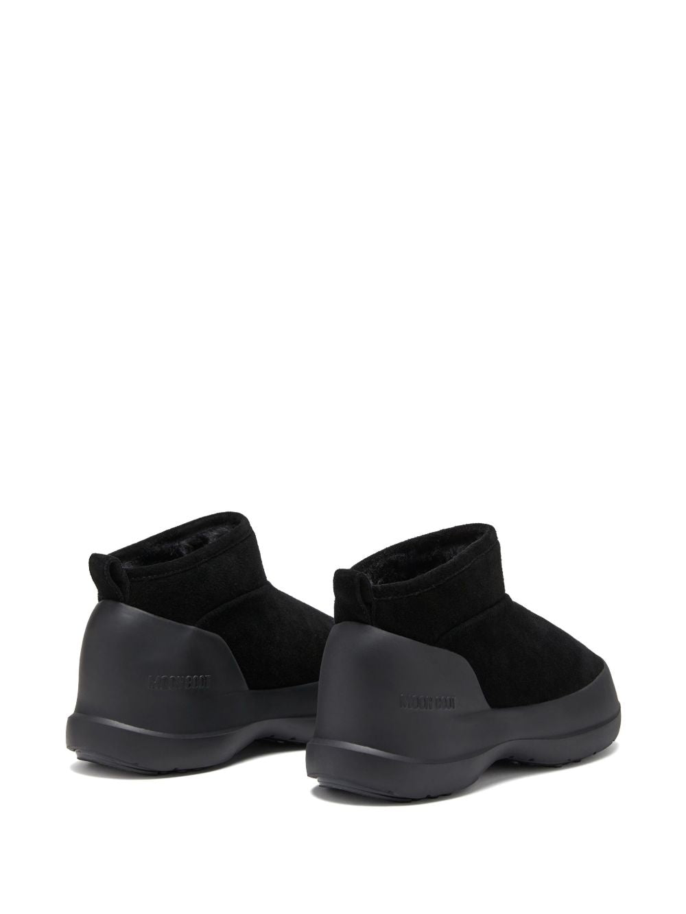 STIVALE LUNA LOW NERO IN PELLE SCAMOSCIATA 80D2480040 N001 MOON BOOT 