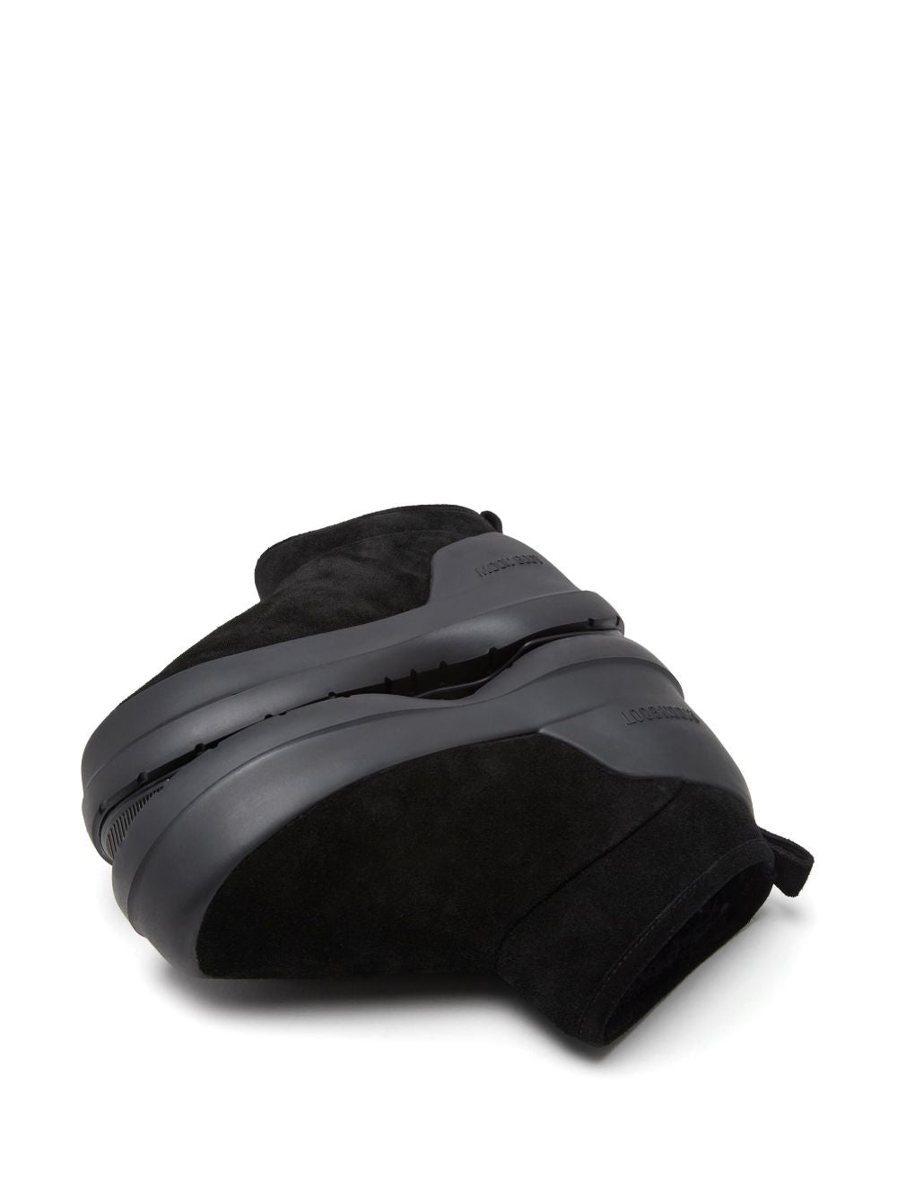 STIVALE LUNA LOW NERO IN PELLE SCAMOSCIATA 80D2480040 N001 MOON BOOT 
