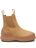 STIVALE LUNA CHELSEA BEIGE IN PELLE SCAMOSCIATA