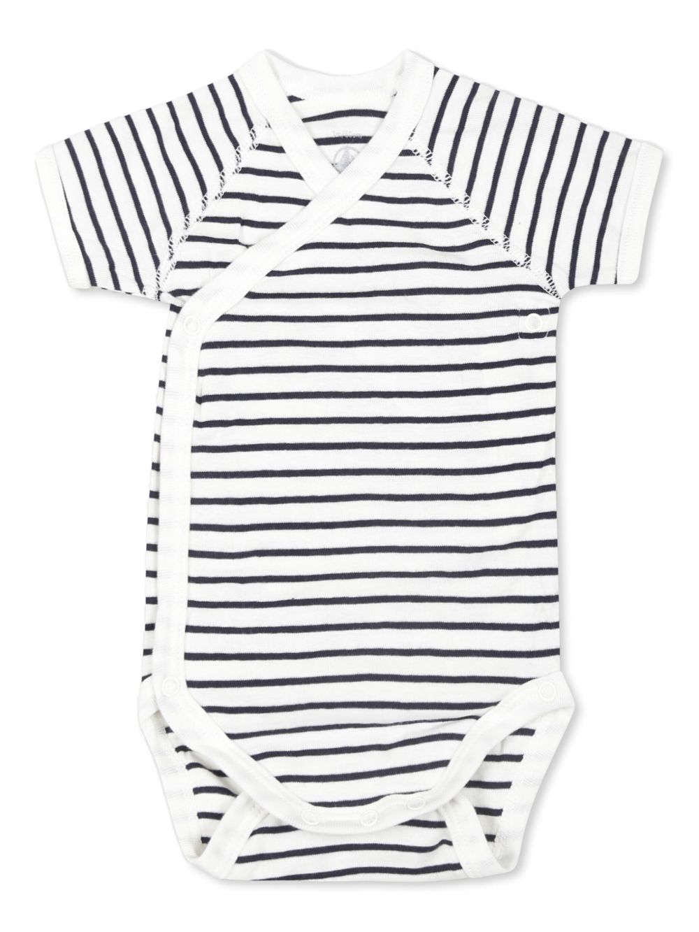 Confezione body a fantasia e tinta unita bianco/grigio neonato (3pz) A097H 00 PETIT BATEAU KIDS 