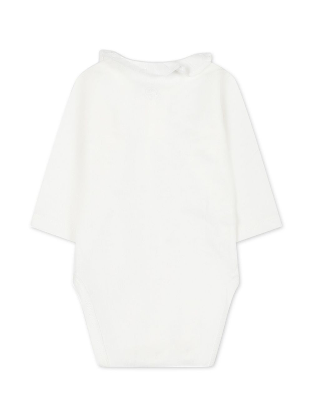 Body panna con colletto ruches neonato A0B71 01 PETIT BATEAU KIDS 