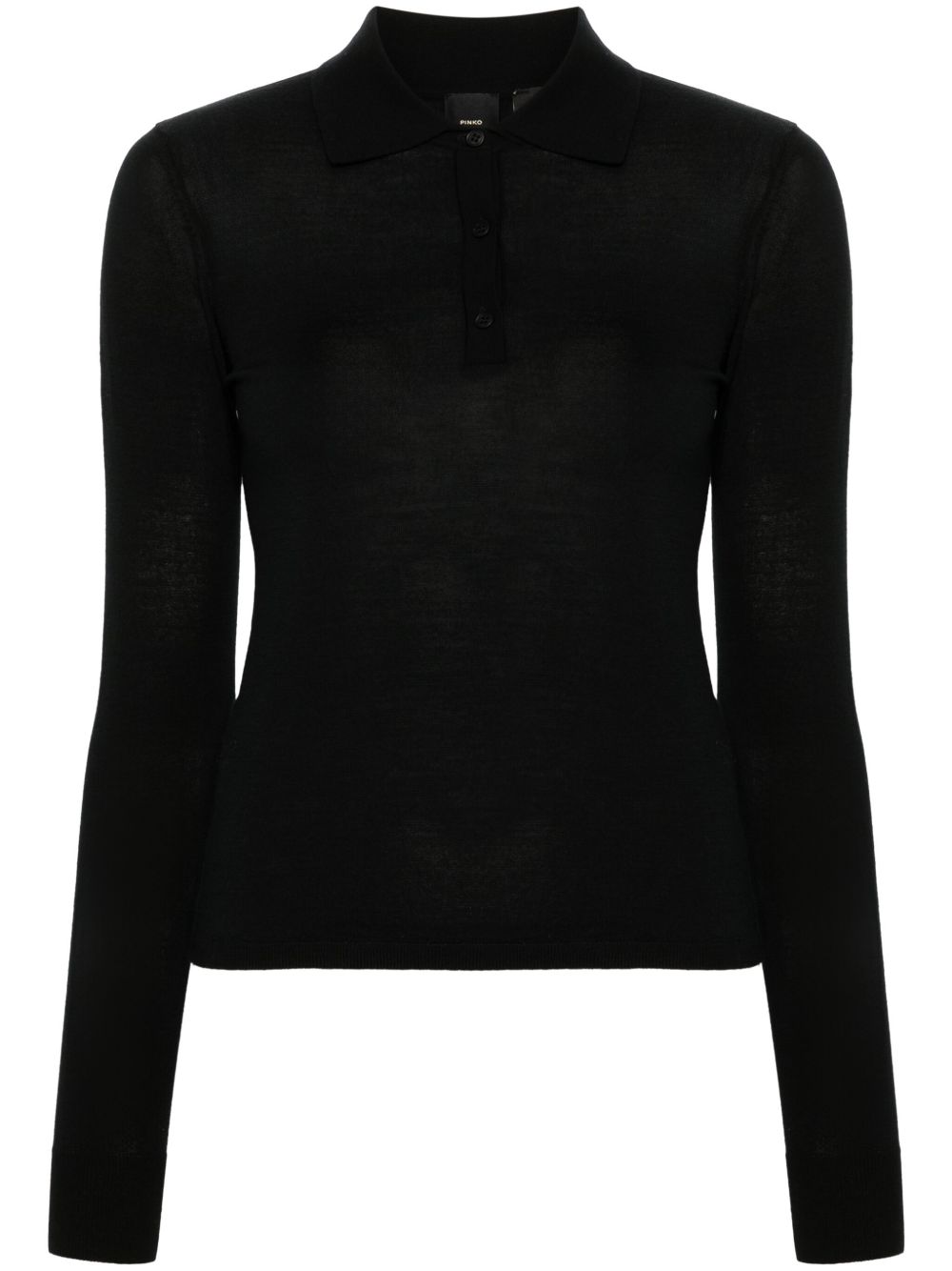 Maglia liquoroso nera 103940A229 Z99 PINKO 