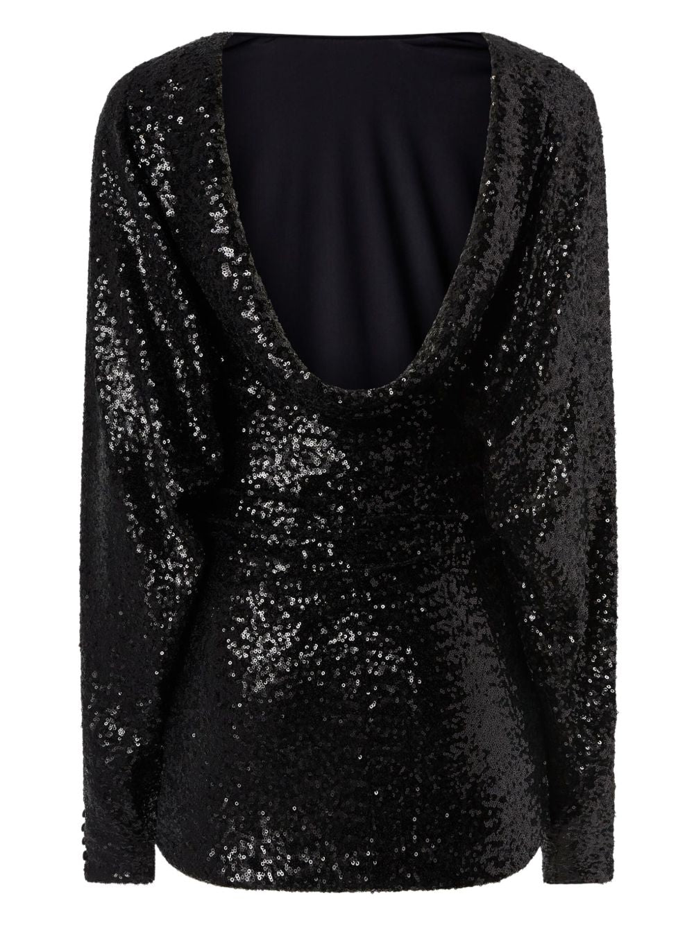 Abito mini paillettes all-over nero 104482A29J Z99 PINKO 